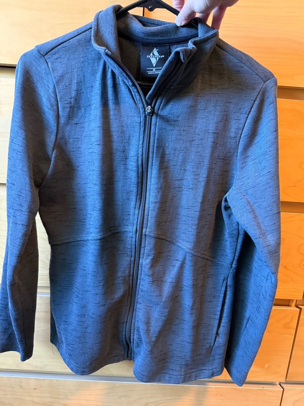 Sketchers Fitted Full-Zip Gray Jacket